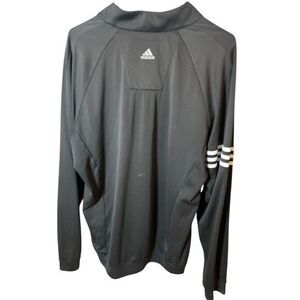 Adidas /jacket/Coat/ Adidas Clina Lite 3/4 Zipper Pullover Three stipe on sleeve
